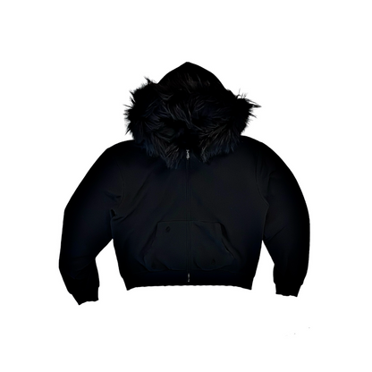 002 "üsleg" fur hoodie